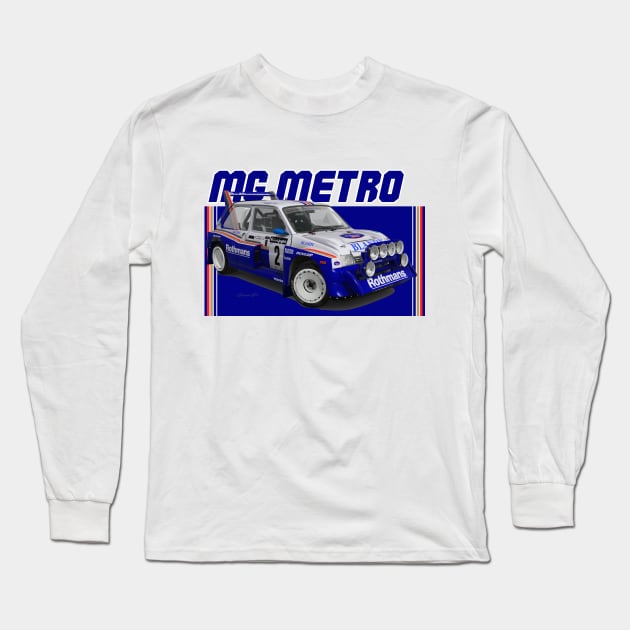 MG Metro Rothmans Long Sleeve T-Shirt by PjesusArt